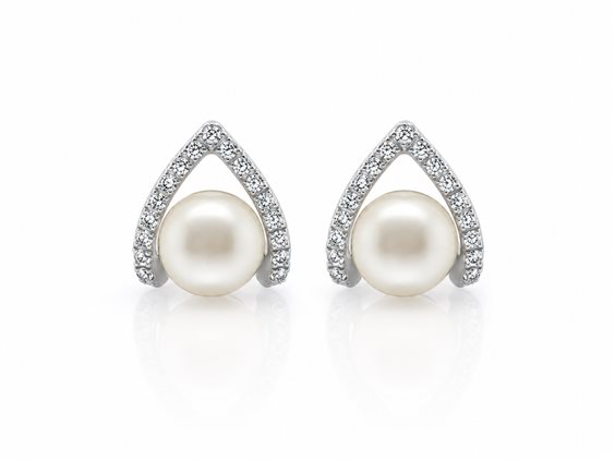 Orecchini Cianfrone Gioielli Donna in Oro Perla 8.5 Ct OROR-30-198 - OROR-30-198